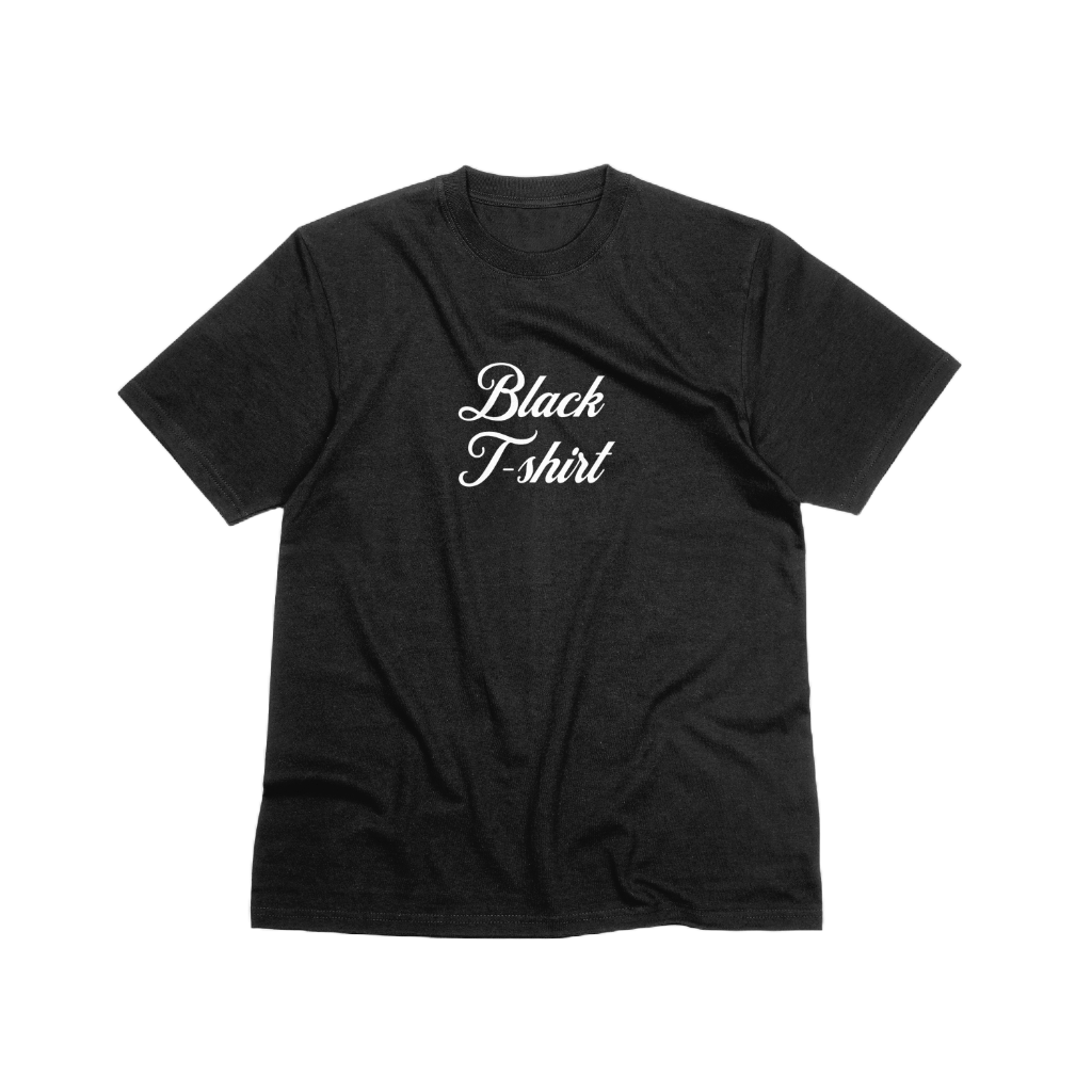 Contrast Black t-shirt